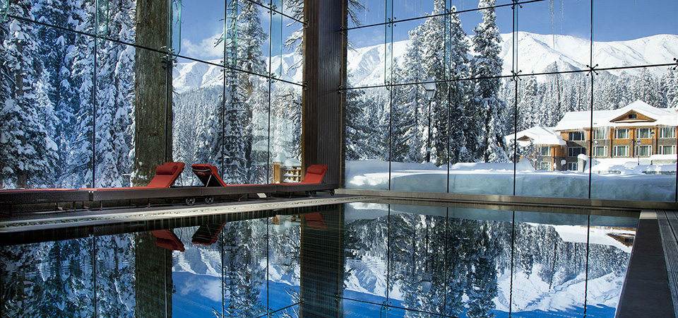 SPA and swimming pool in the only Gulmarg five star hotel